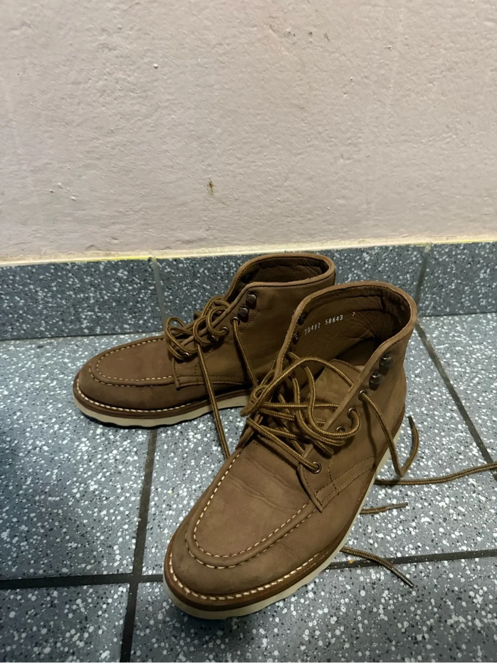 Thursday Boot Company Brown Chukka Moc Toe Boots